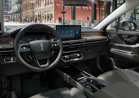 The interior dashboard of 2024 Lincoln Corsair® SUV is shown here. | Ed Morse Lincoln in Muscatine IA