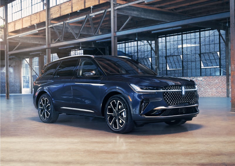 A 2024 Lincoln Nautilus® SUV is parked in an industrial space. | Ed Morse Lincoln in Muscatine IA