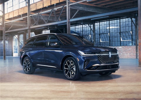 A 2024 Lincoln Nautilus® SUV is parked in an industrial space. | Ed Morse Lincoln in Muscatine IA